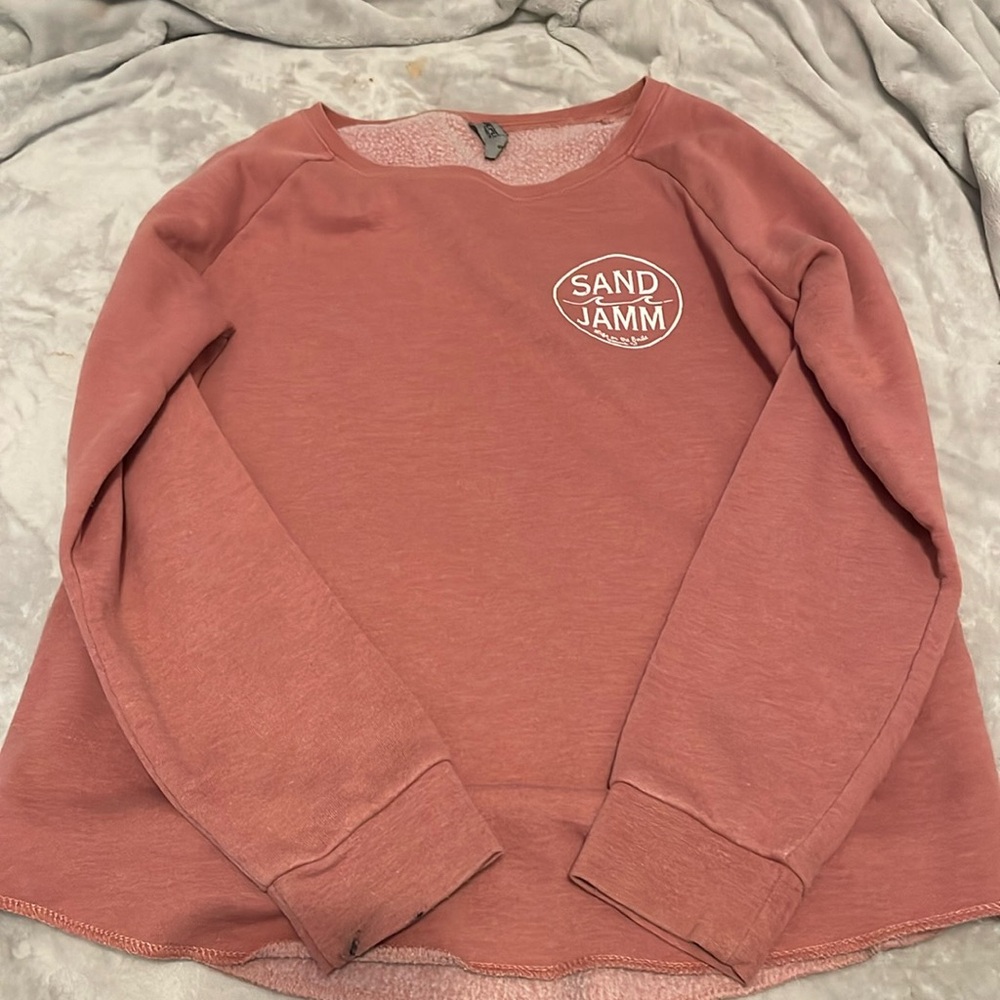 Sand Jamm crop crewneck